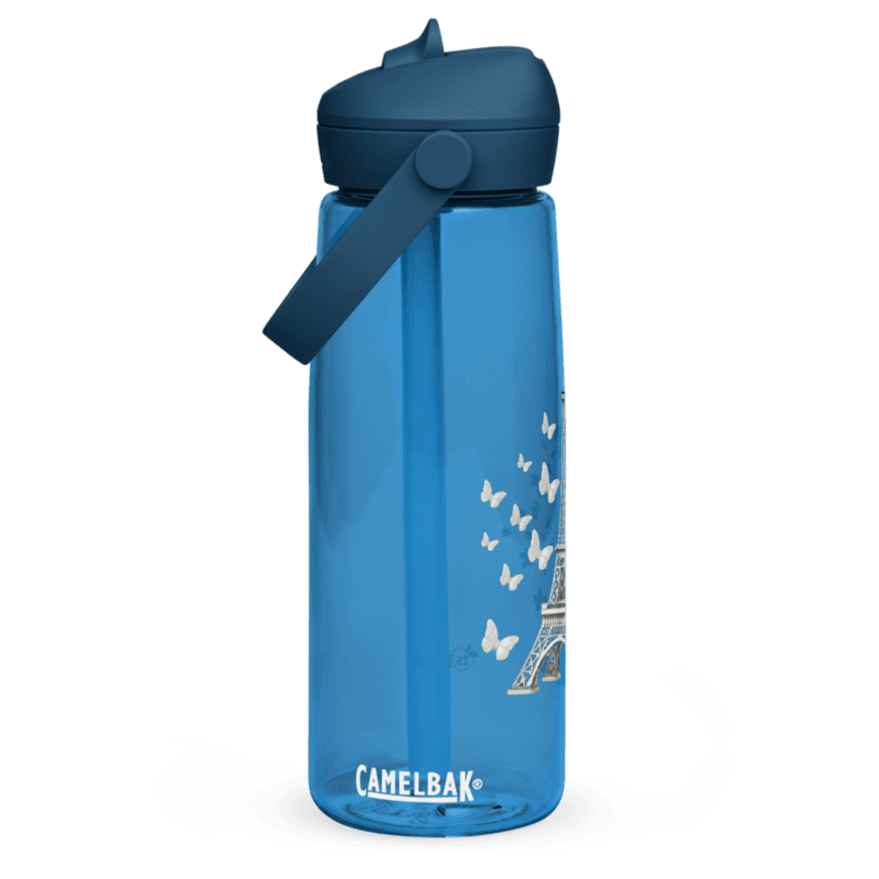 CamelBak® Eddy®  by tsgabrielle® • Paris - La Tour Eiffel • Sports Water Bottle • Flip Straw • 4 Colors • 25 oz - View 2