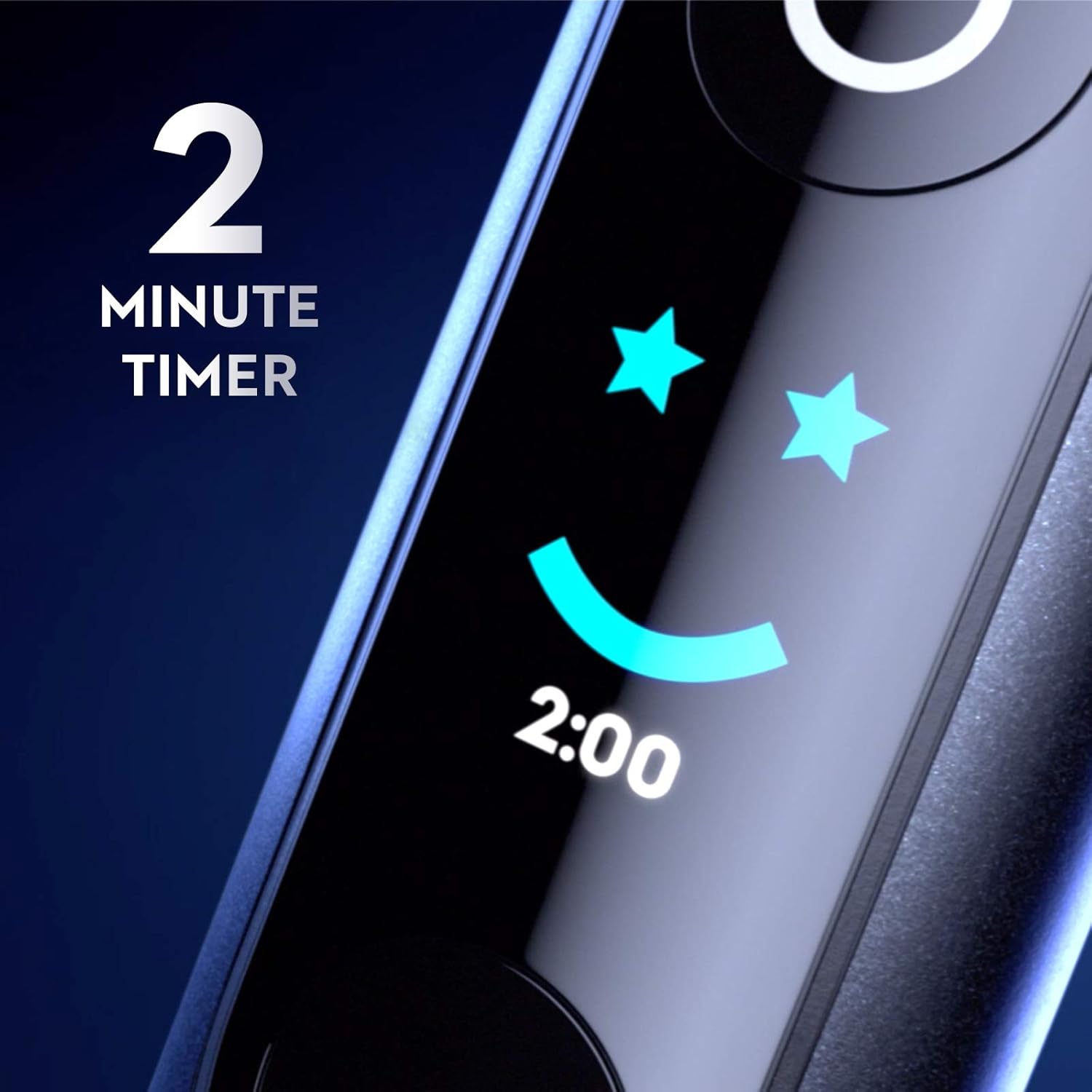 Oral-B iO Series 10 Rechargeable Electric Toothbrush with Visible Pressure Sensor to Protect Gums, 2 Min Timer, 7 Cleaning Settings, 4 Replacement Toothbrush Heads, and Charging Travel Case, Black