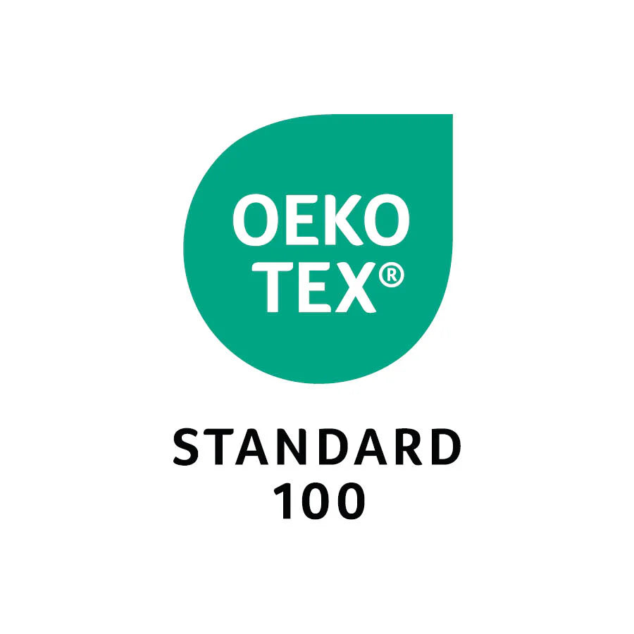 OEKO-TEX Standard 100 logo on a white background
