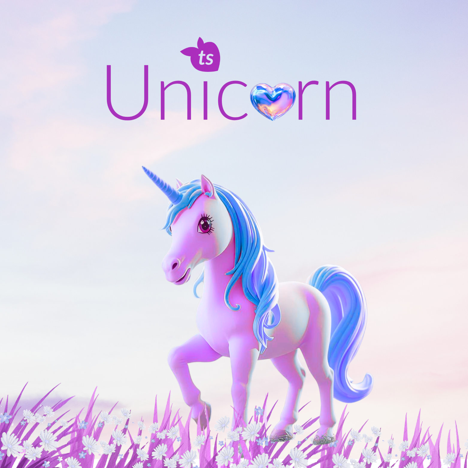 tsgabrielle® • Mug with Color Inside • 🦄 Unicorn - Seraphina • Ceramic • 11 oz