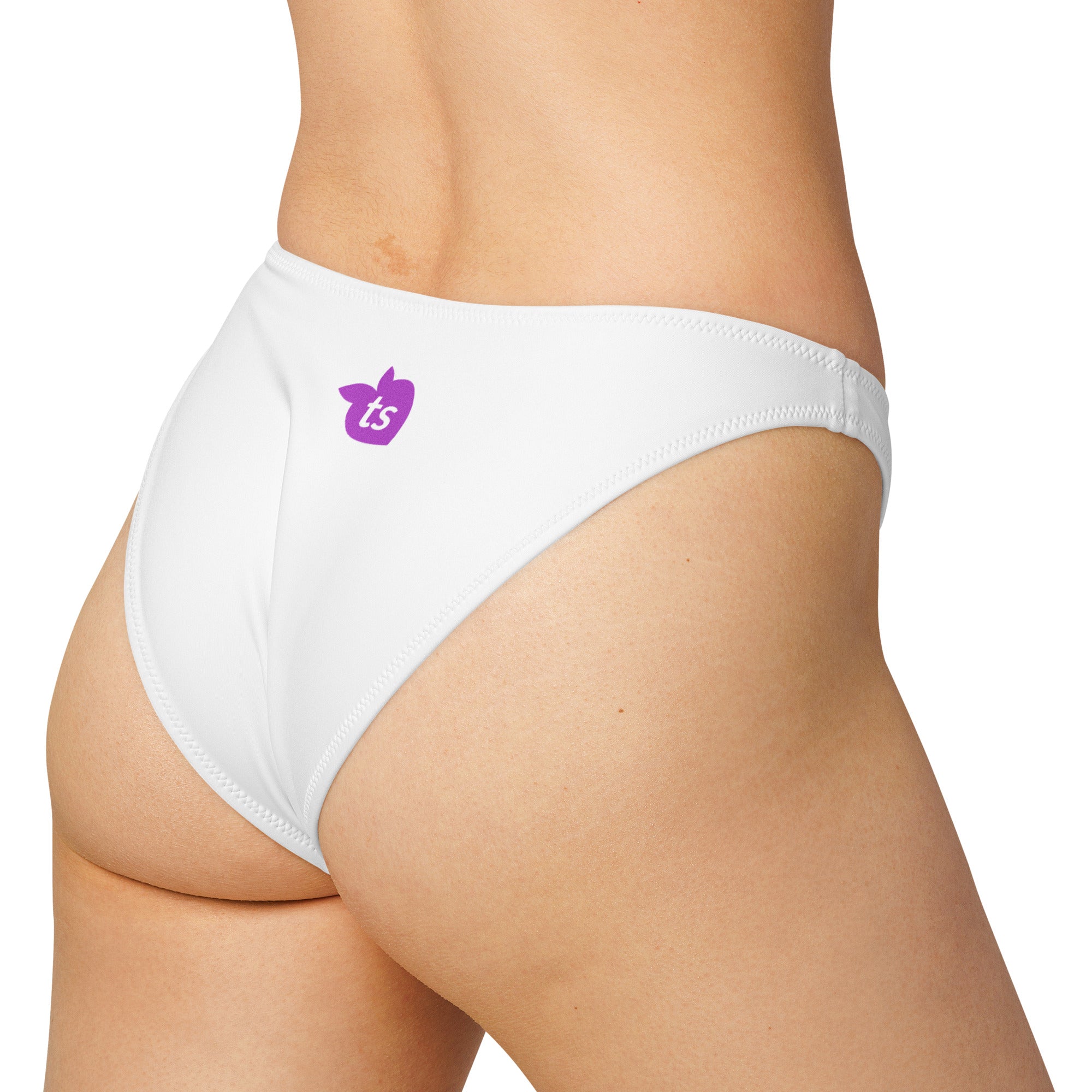 tsgabrielle® • For Her 👗 • TransFLOWer • V-Cut Bikini • Bottom • White •