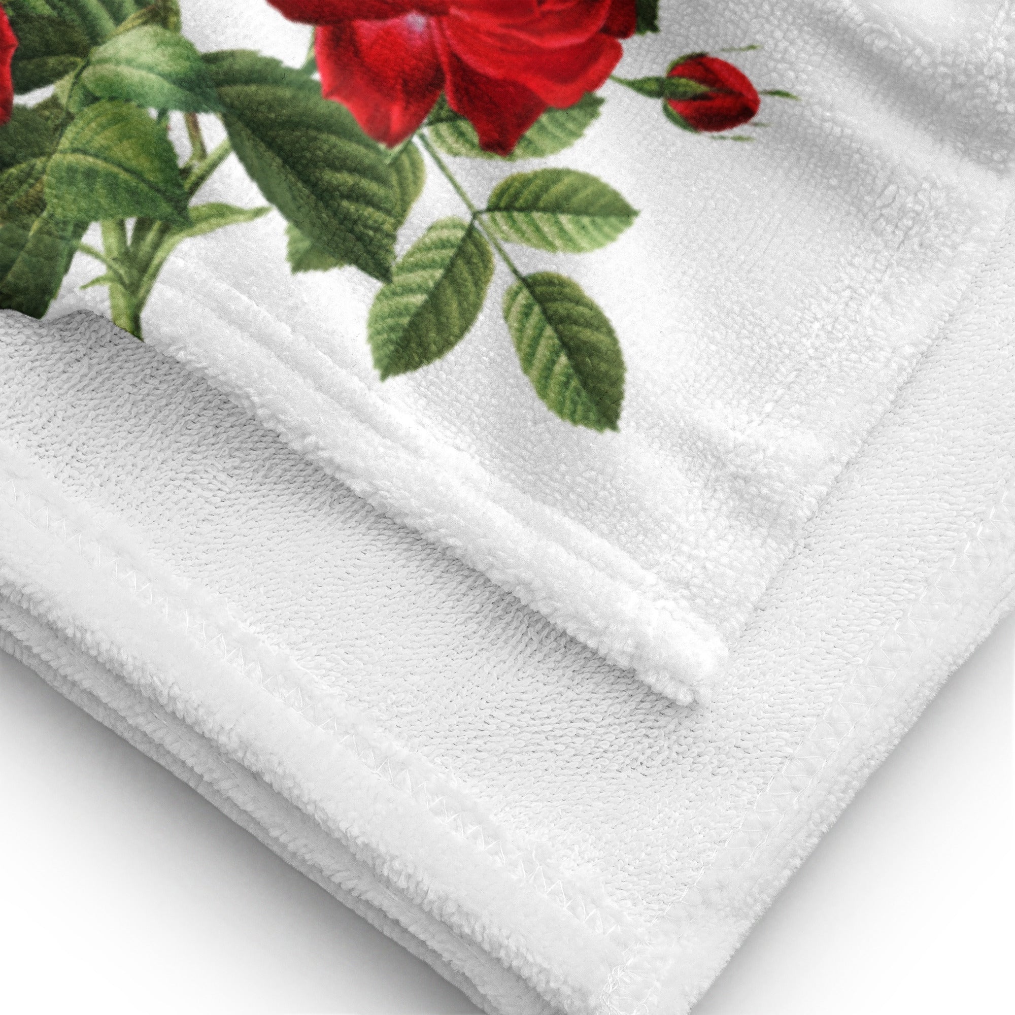 tsgabrielle® • TransFLOWer • Bath Towel • White • 30"x60