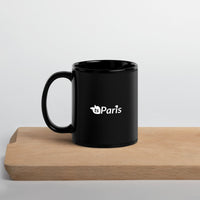 tsgabrielle® • Paris • Glossy Mug • Black • Ceramic • 2 Sizes