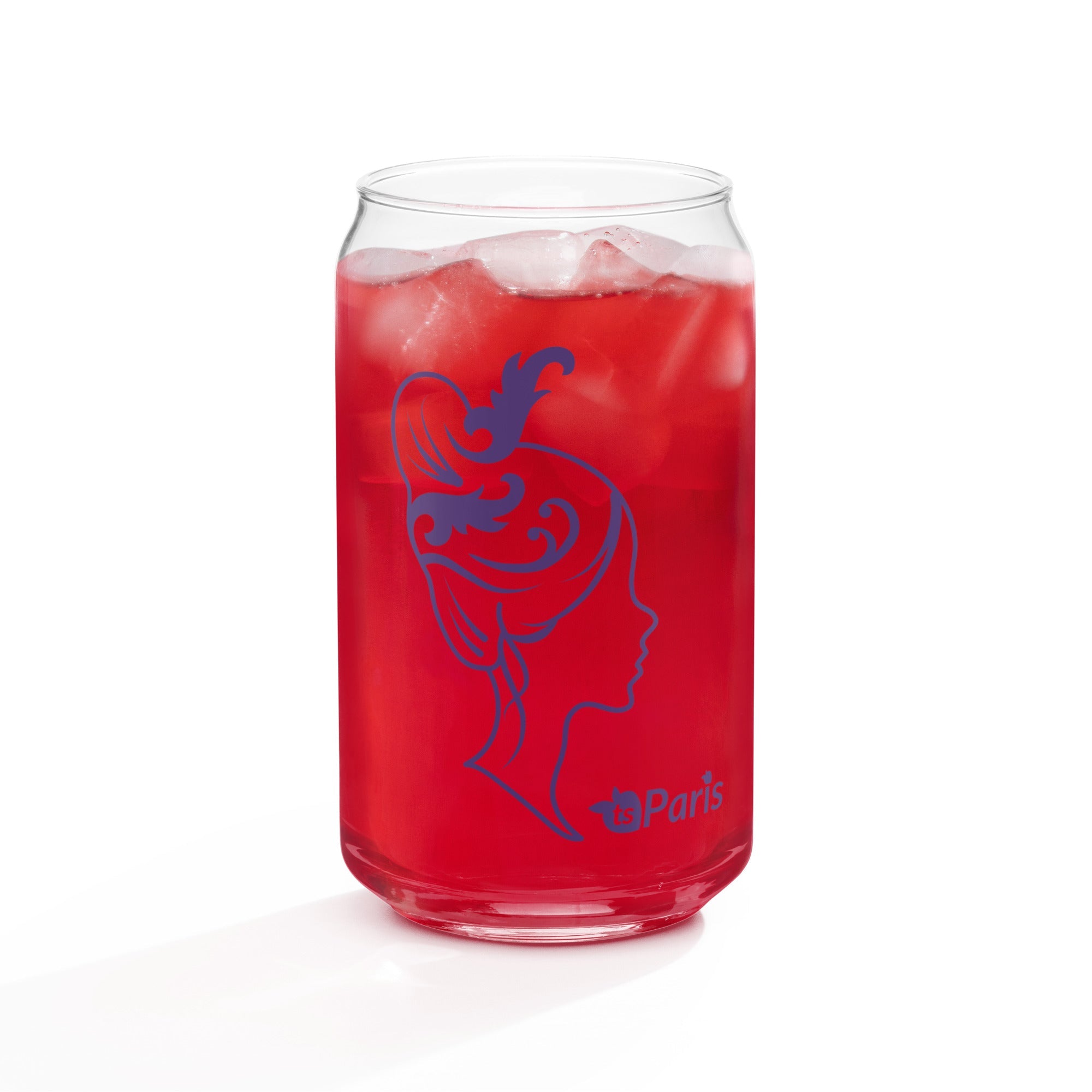 tsgabrielle® • Parigi - Maria Antonietta • Vetro a forma di lattina • 473 ml • 2 opzioni