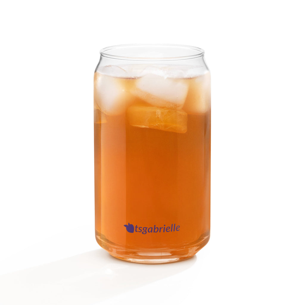 tsgabrielle® • Parigi - Maria Antonietta • Vetro a forma di lattina • 473 ml • 2 opzioni