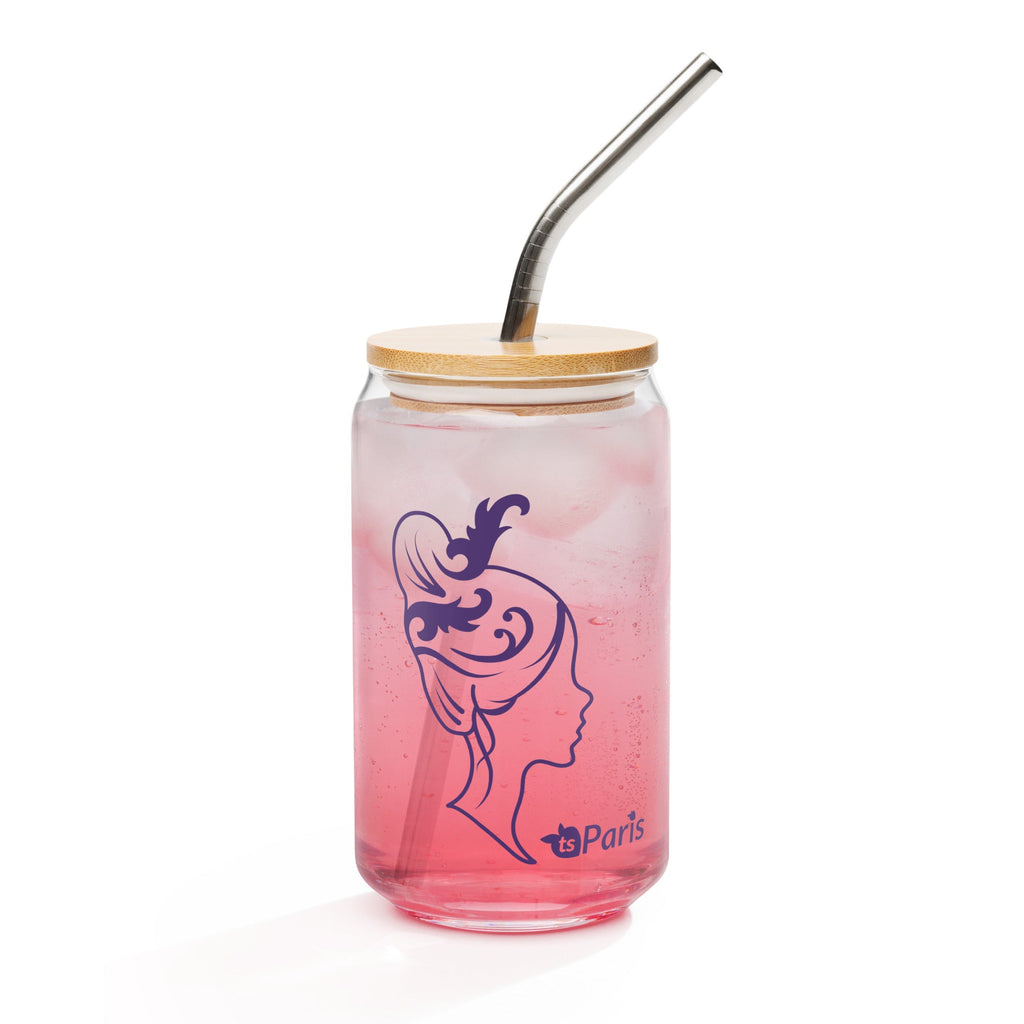 tsgabrielle® • Parigi - Maria Antonietta • Vetro a forma di lattina • 473 ml • 2 opzioni