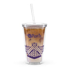 tsgabrielle® • Parigi - La Piramide del Louvre • Bicchiere di plastica • Trasparente • 590 ml