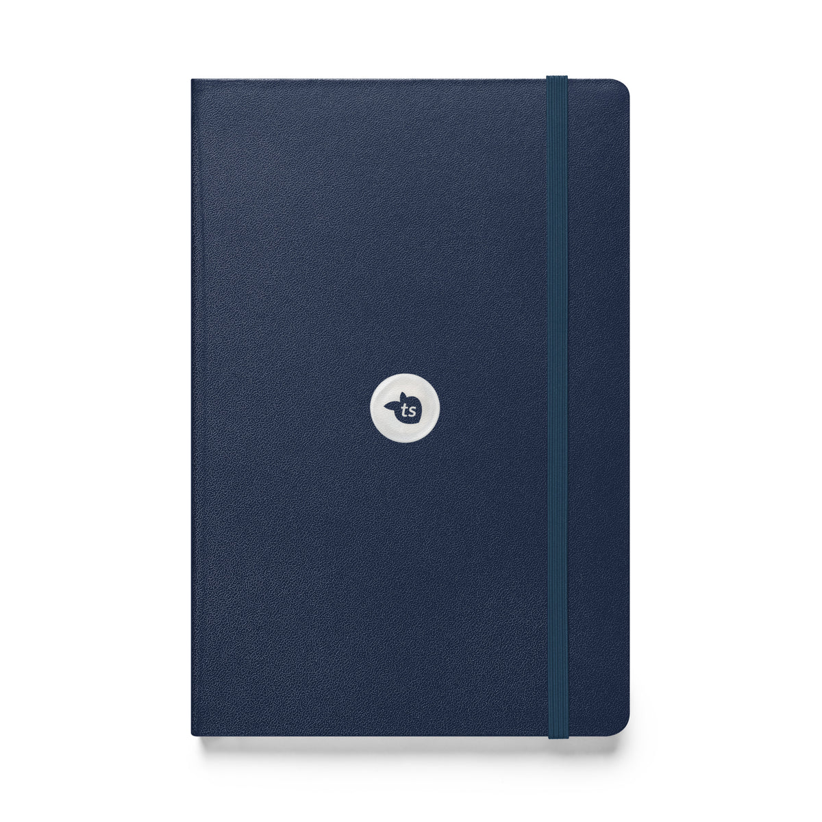 JournalBook® by tsgabrielle • Hardcover Bound Notebook • 8 Colors • Navy Lined Beige