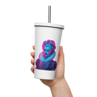 tsgabrielle® • Paris - Marie Antoinette • Tumbler • Stainless Steel • White • 20 oz