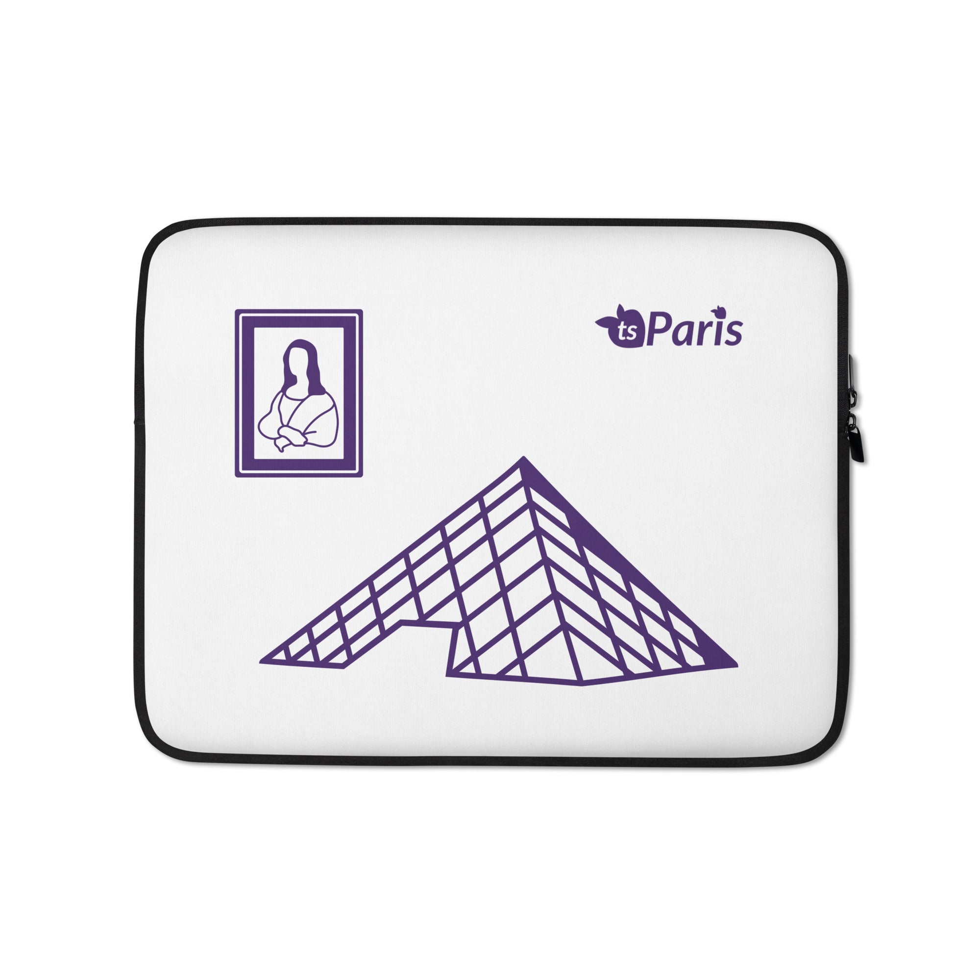 tsgabrielle® • Parigi - Piramide del Louvre • Custodia per laptop • 2 misure: 13" e 15"