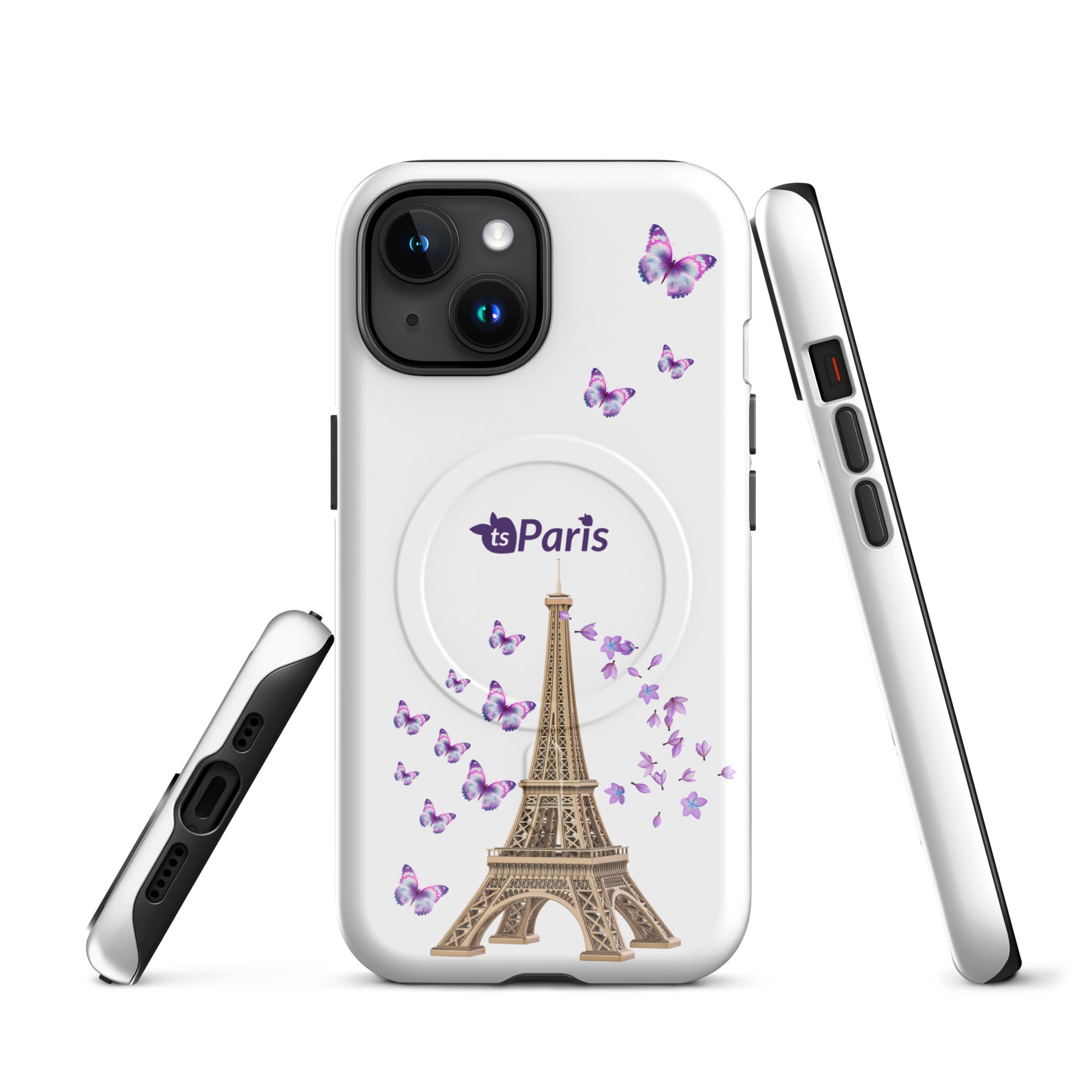 tsgabrielle® • Paris - La Tour Eiffel • Tough Case Compatible with iPhone® • MagSafe® • Latest Models •