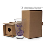 tsgabrielle® • Parigi - La Piramide del Louvre • Bicchiere da pinta shaker • 473 ml
