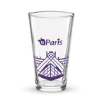 tsgabrielle® • Parigi - La Piramide del Louvre • Bicchiere da pinta shaker • 473 ml