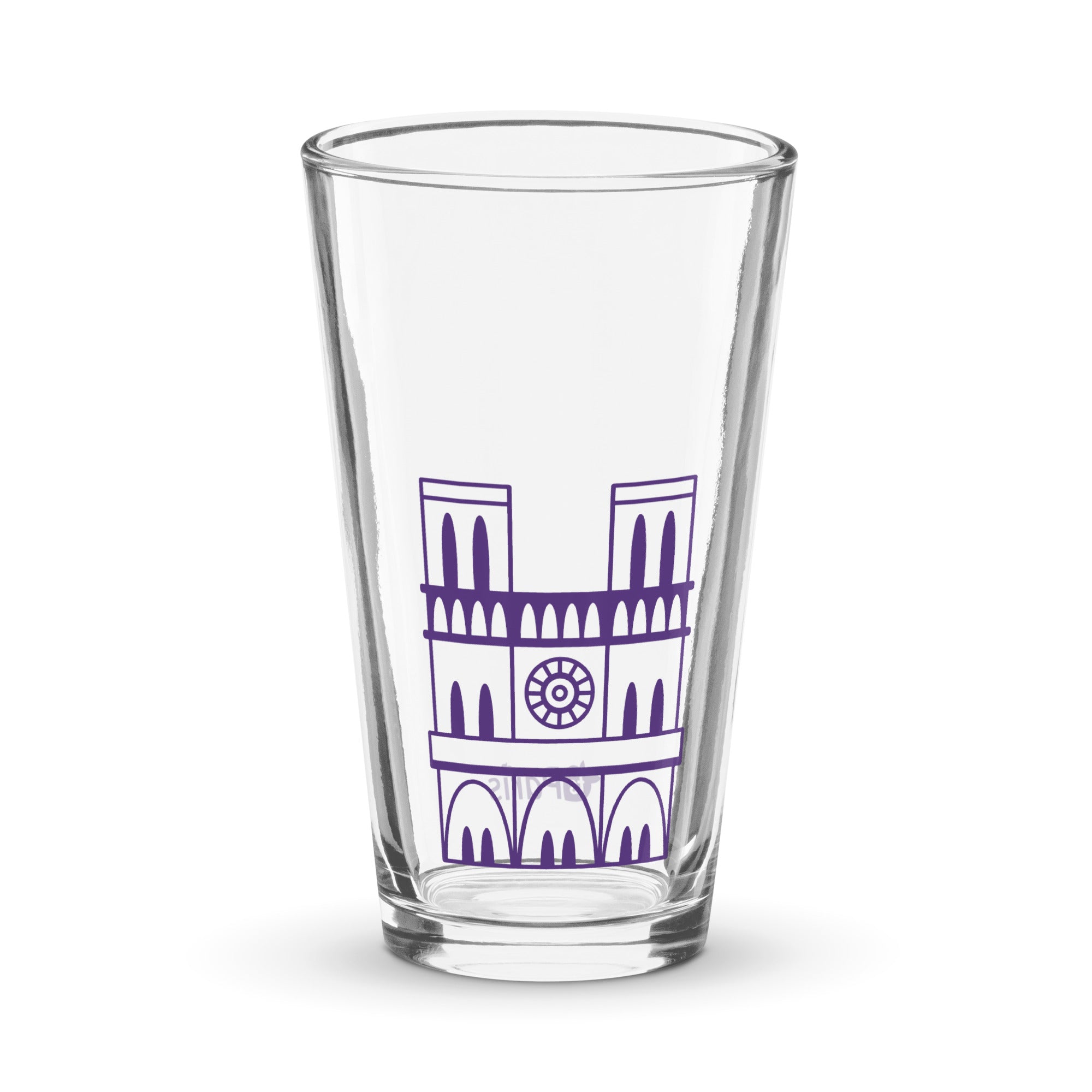 tsgabrielle® • Paris - Notre-Dame Cathedral • Shaker Pint Glass • 473 ml