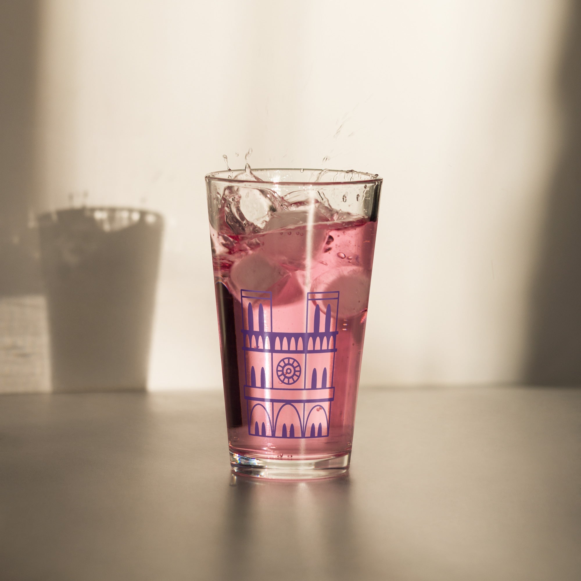 tsgabrielle® • Paris - Notre-Dame Cathedral • Shaker Pint Glass • 473 ml