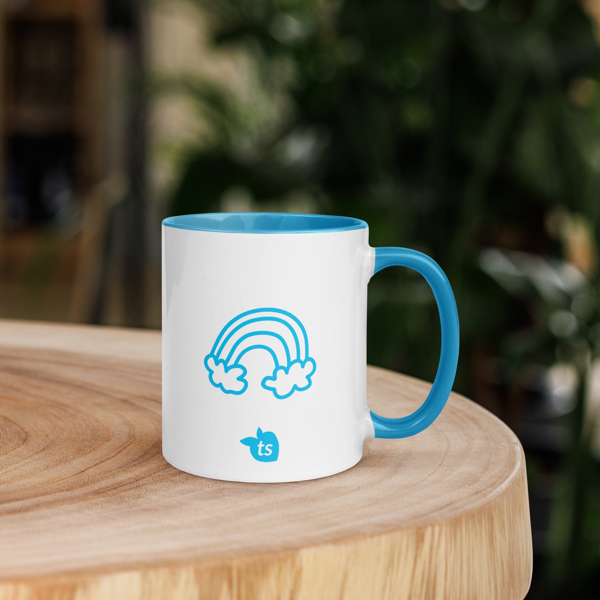 tsgabrielle® • Good Vibes Only • Mug with Color Inside • Ceramic • 11 oz