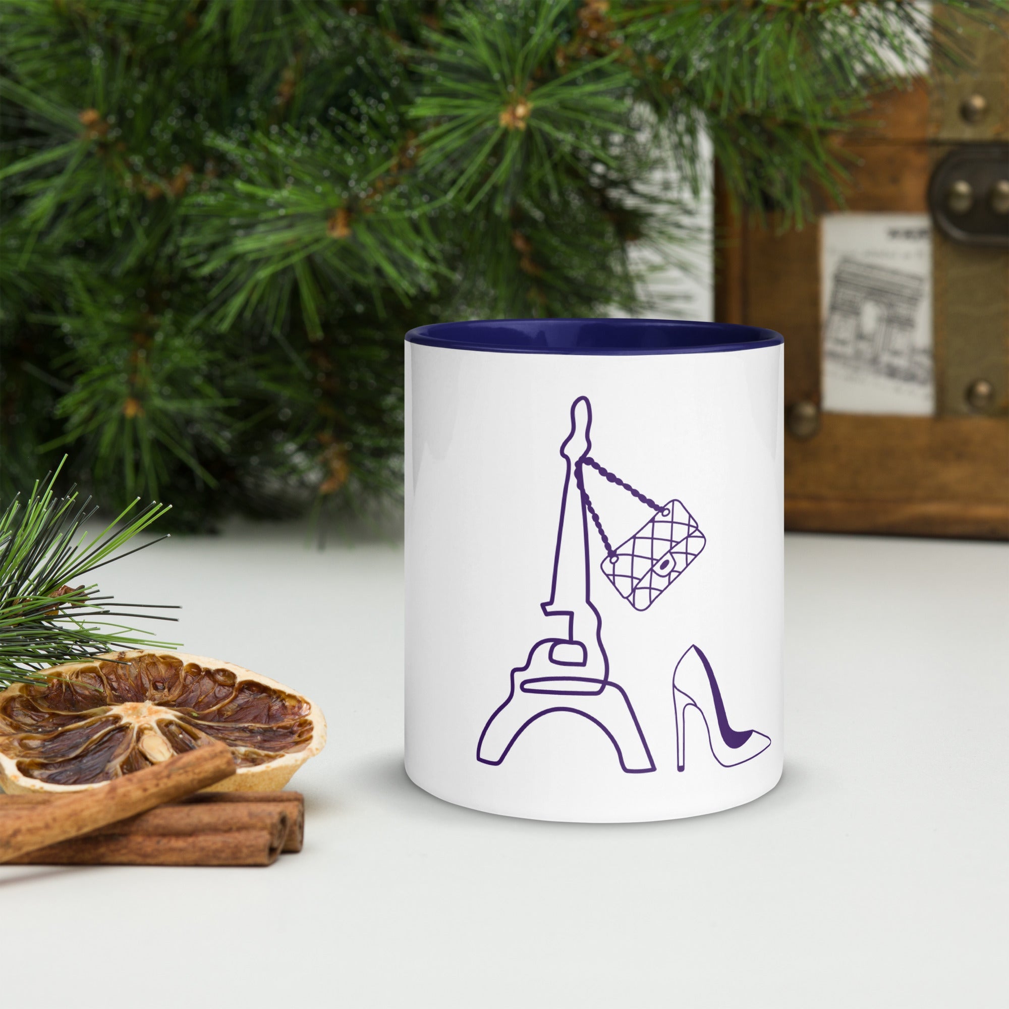 tsgabrielle® • Paris - La Tour Eiffel • Mug With Color Inside • Ceramic • 325 ml