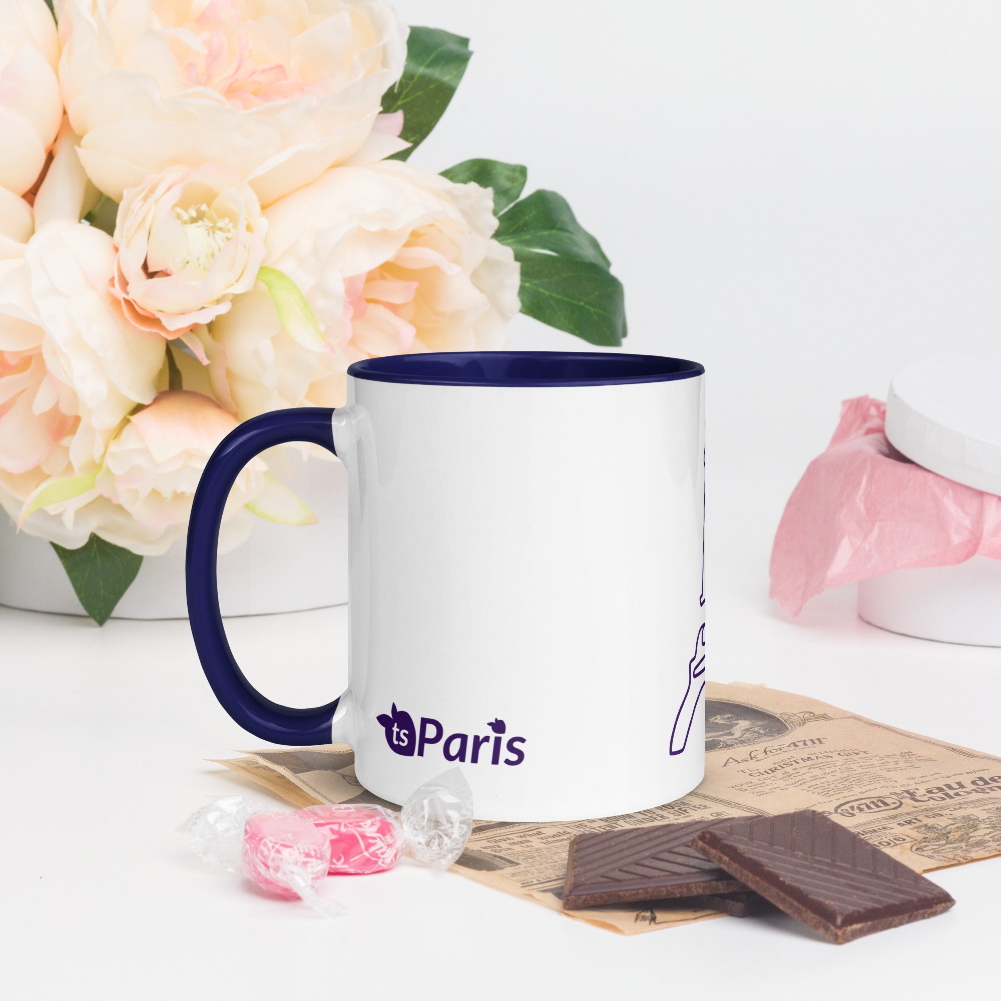 tsgabrielle® • Paris - La Tour Eiffel • Mug With Color Inside • Ceramic • 325 ml