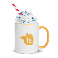 tsgabrielle® • Mug with Color Golden Yellow Inside • 11 oz