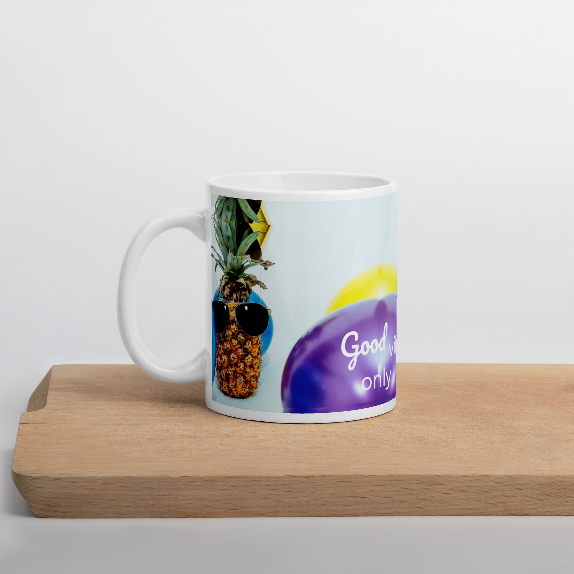 tsgabrielle® • Good Vibes Only • Glossy Mug • Black • Ceramic • 3 Sizes