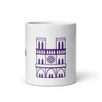 tsgabrielle® • Parigi - Cattedrale di Notre-Dame • Tazza lucida • Bianca • Ceramica • 3 misure