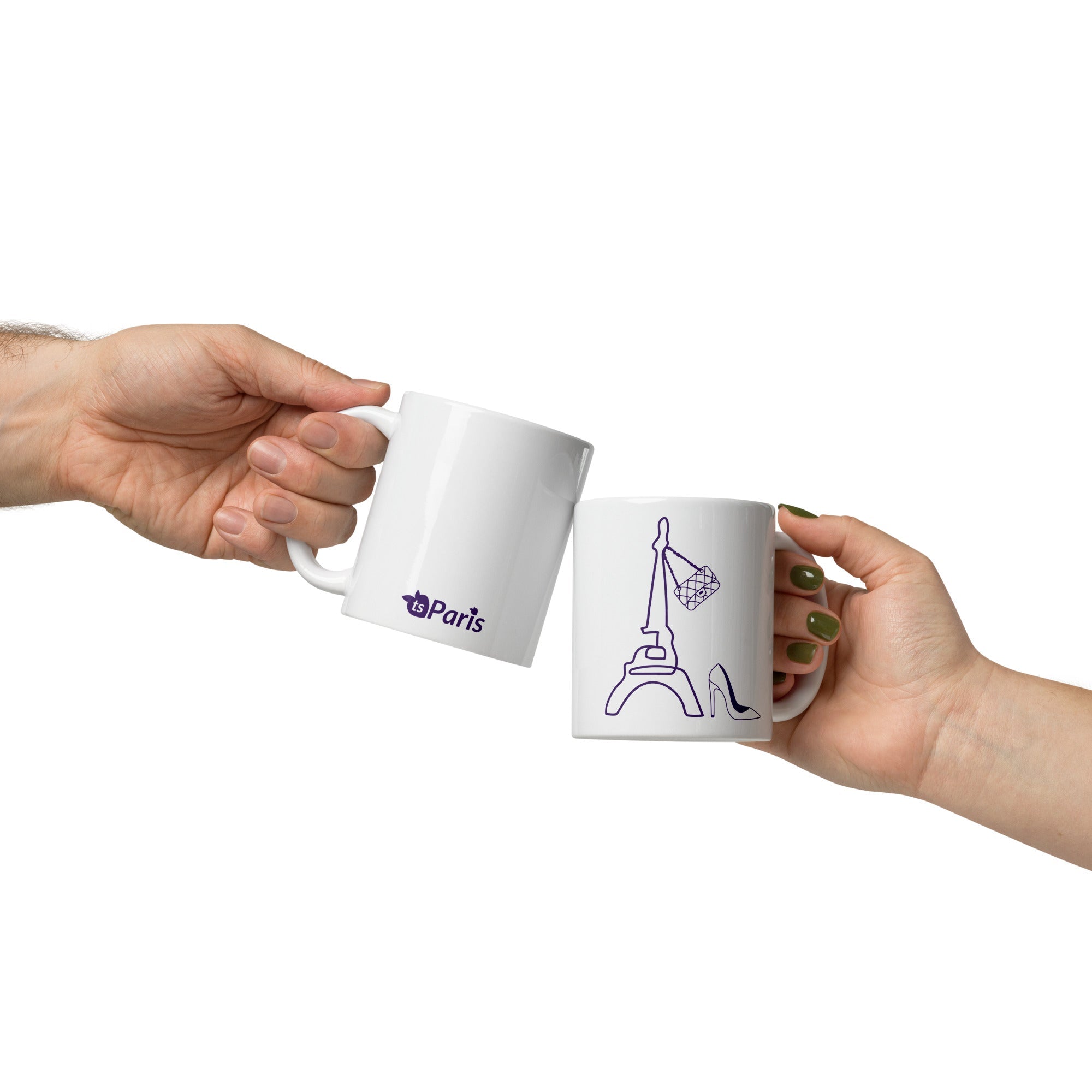tsgabrielle® • Paris - La Tour Eiffel • Glossy Mug • White • Ceramic • 325 ml