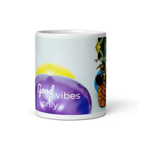 tsgabrielle® • Good Vibes Only • Glossy Mug • Black • Ceramic • 3 Sizes