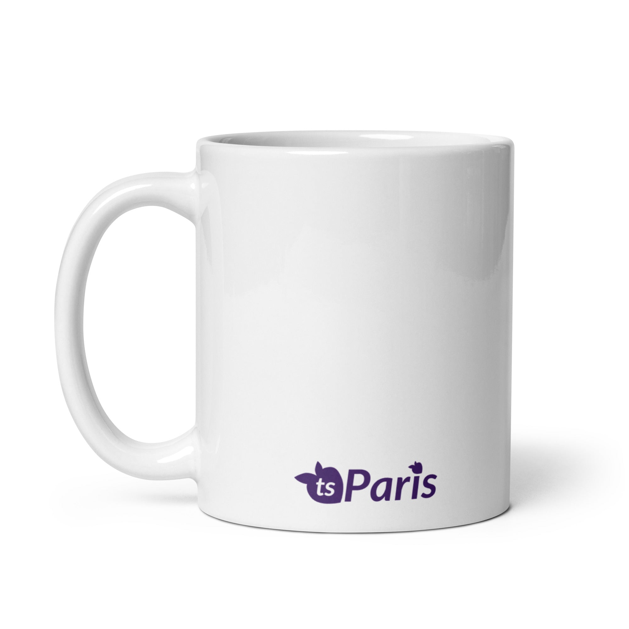 tsgabrielle® • Paris - La Tour Eiffel • Tazza lucida • Bianca • Ceramica • 325 ml