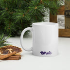 tsgabrielle® • Paris - La Tour Eiffel • Glossy Mug • White • Ceramic • 325 ml