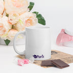 tsgabrielle® • Paris - La Tour Eiffel • Glossy Mug • White • Ceramic • 325 ml