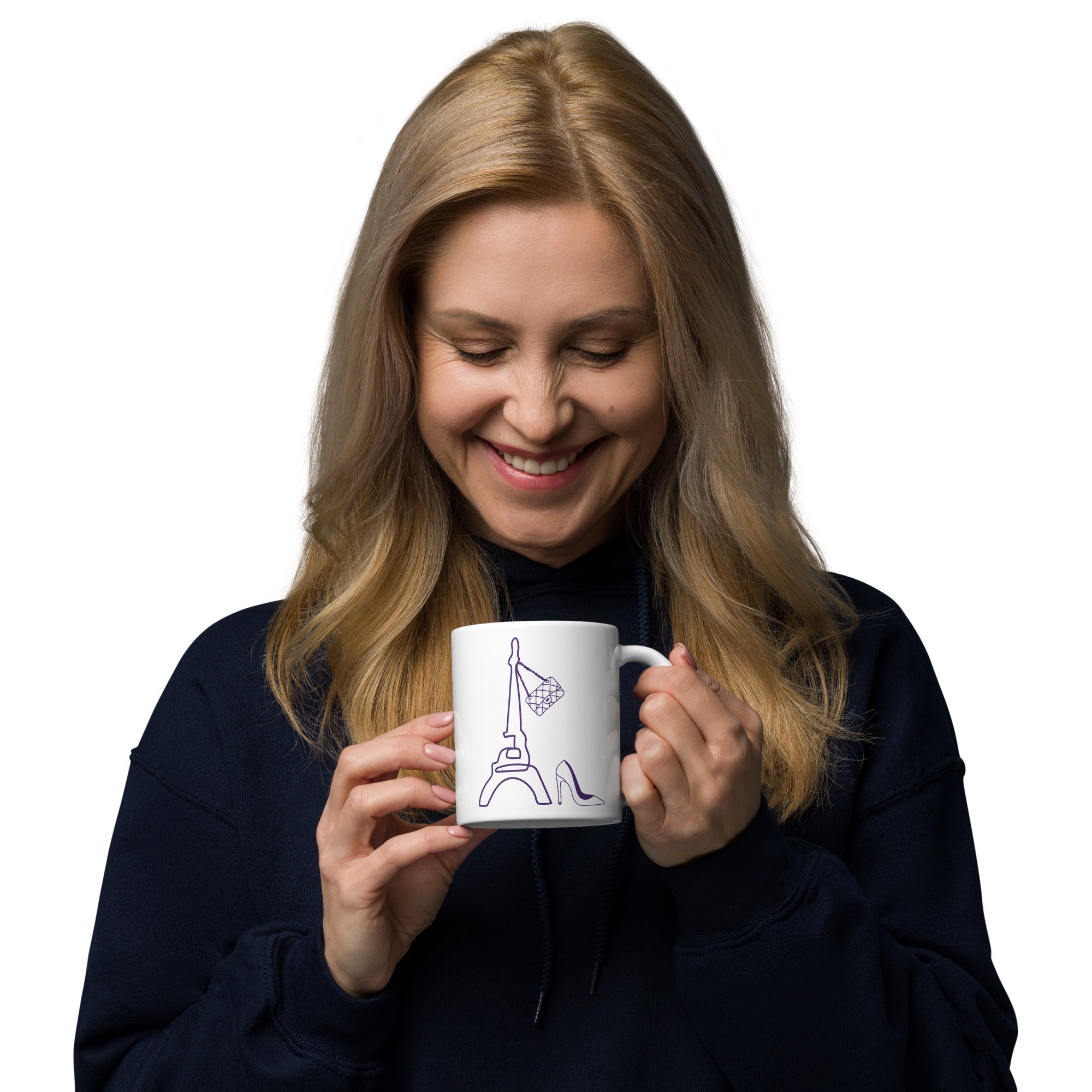 tsgabrielle® • Paris - La Tour Eiffel • Glossy Mug • White • Ceramic • 325 ml