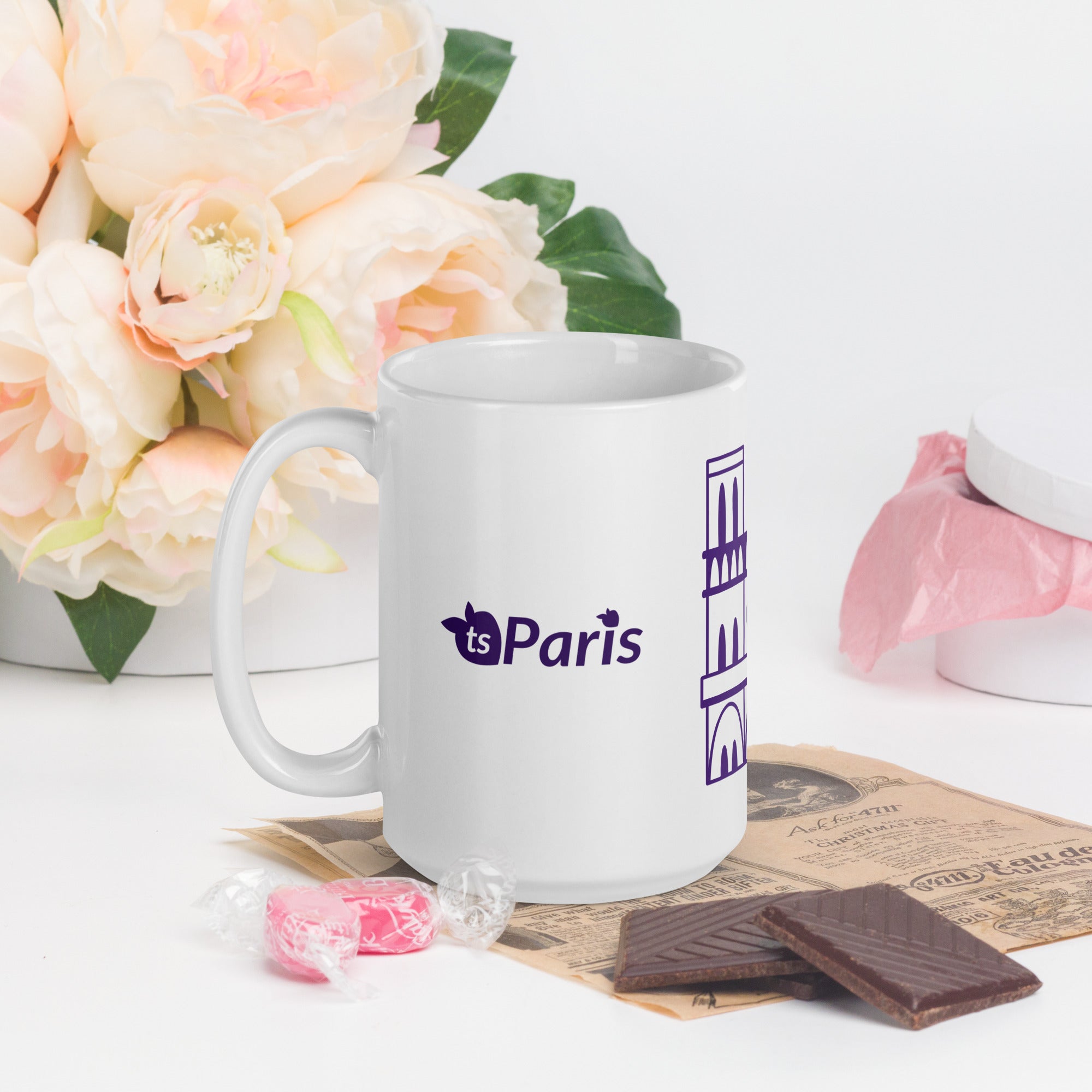 tsgabrielle® • Paris - Notre-Dame Cathedral • Glossy Mug • White • Ceramic • 3 Sizes