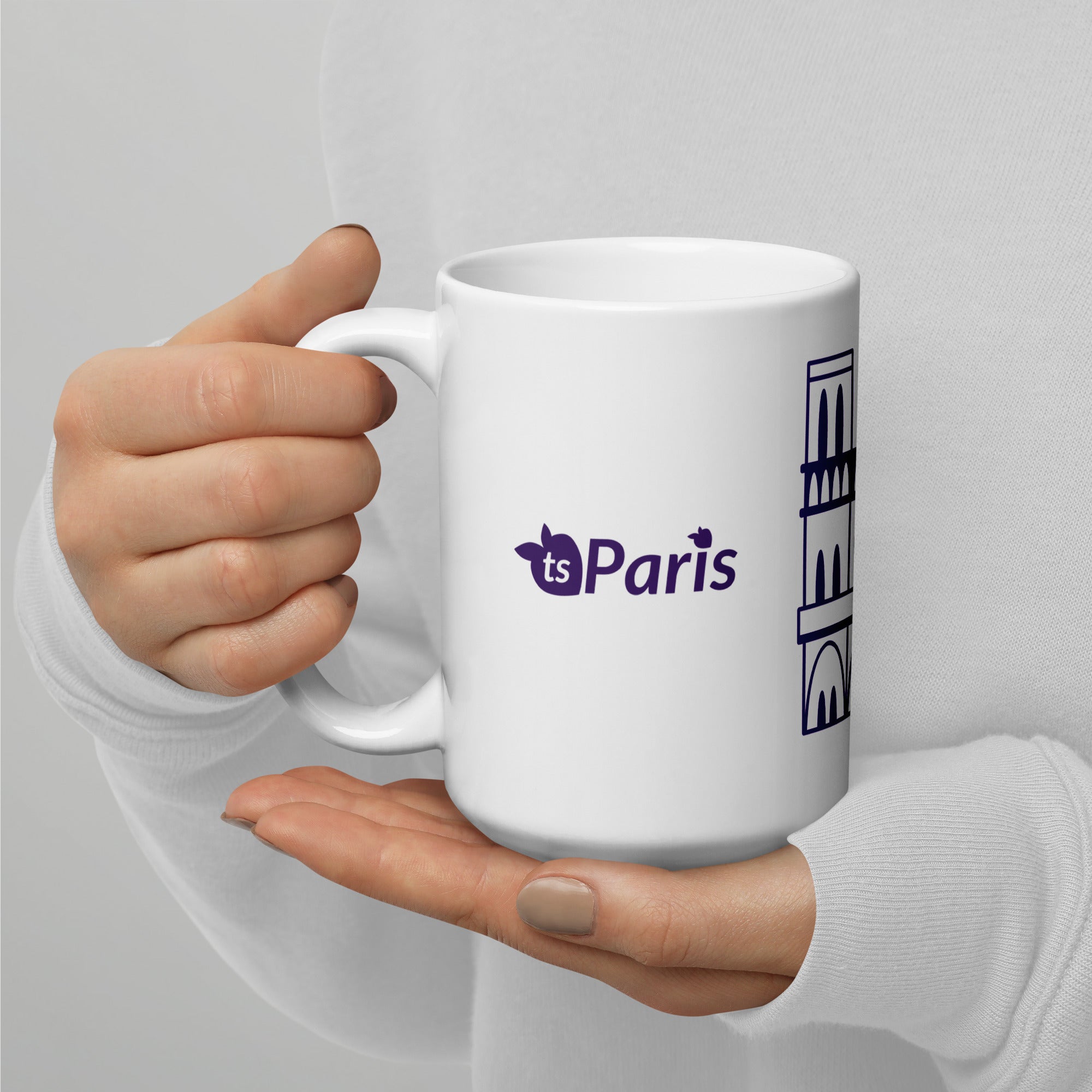tsgabrielle® • Paris - Notre-Dame Cathedral • Glossy Mug • White • Ceramic • 3 Sizes