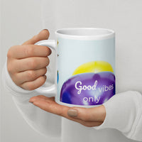 tsgabrielle® • Good Vibes Only • Glossy Mug • Black • Ceramic • 3 Sizes